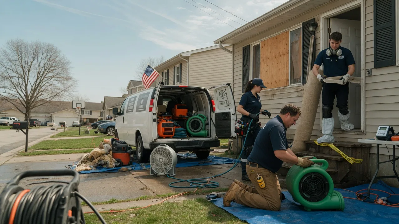Water Damage Restoration in Westover, WV near me